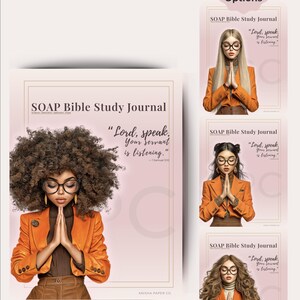 SOAP Bible Study Journal for Women | 60-Day Guided Scripture Study | Christian Prayer Journal | Bible Study Workbook