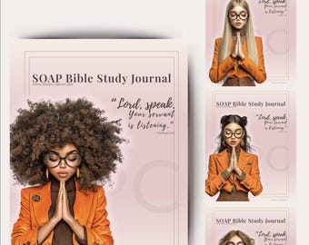 SOAP Bible Study Journal for Women | 60-Day Guided Scripture Study | Christian Prayer Journal | Bible Study Workbook