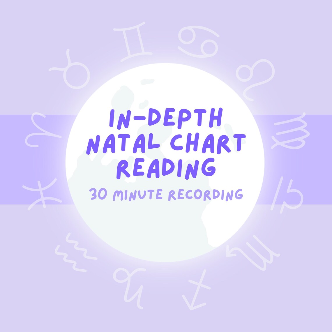 Indepth Natal Chart Analysis Recorded Astrology Reading Birth Chart