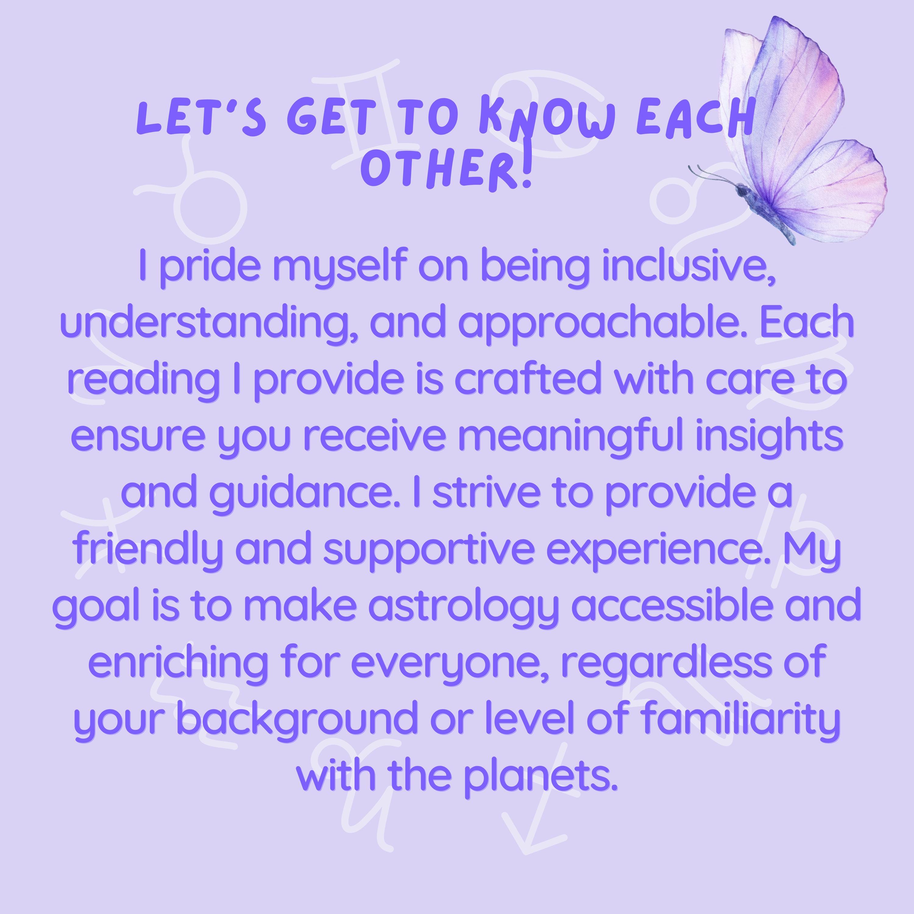 Indepth Natal Chart Analysis Recorded Astrology Reading Birth Chart