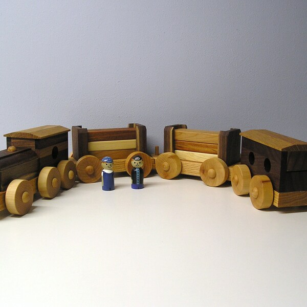 smyths wooden train