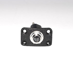 Ibanez RG 421 EX and Gio,AZES,RG7,Grg,Grx electric guitar output jack with black 3D printed plate,fits guitars with mono-unit output jack.