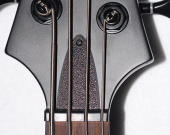 Schecter Stealth 4 truss rod cover (fits Indonesian) , 3D-printed black