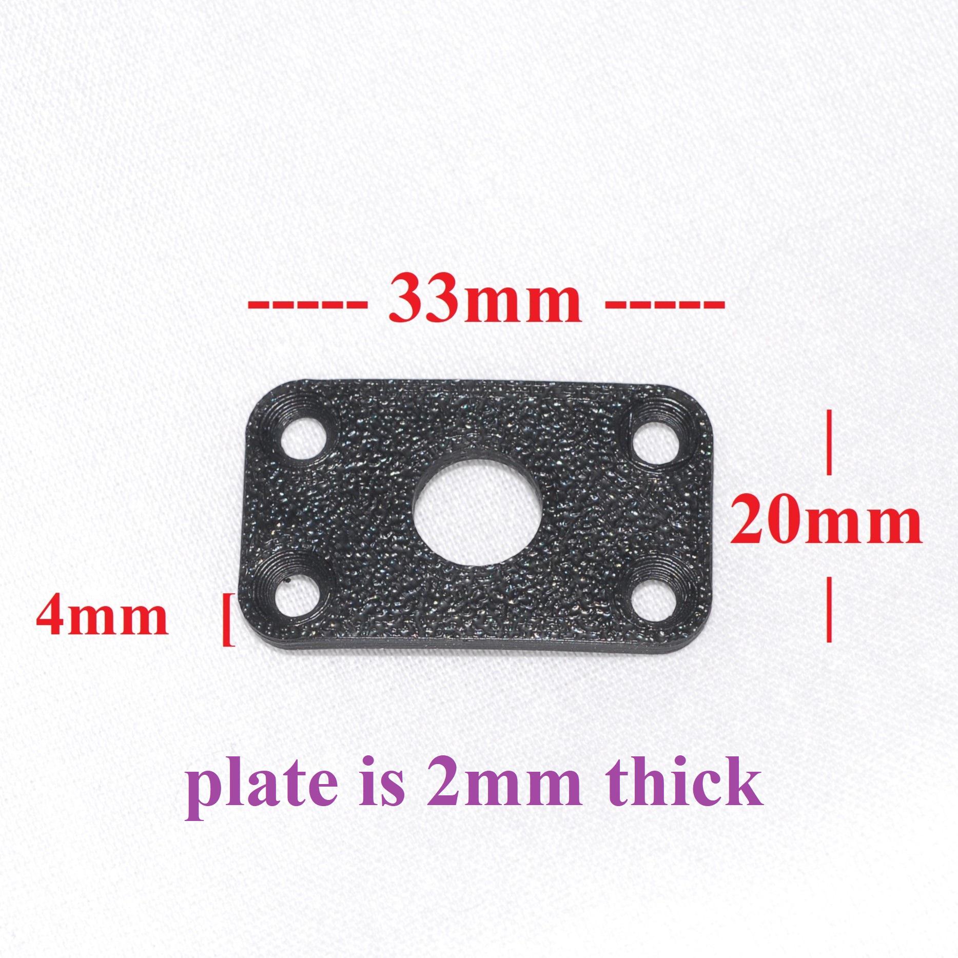 Ibanez RG 421 EX Output Jack With 3d Printed Plate,fits Guitars