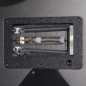 Ibanez 2006-2010 RG5EX1 FR electric guitar tremolo cover, open back plate (fits recessed opening).  3D printed. Available in left or right