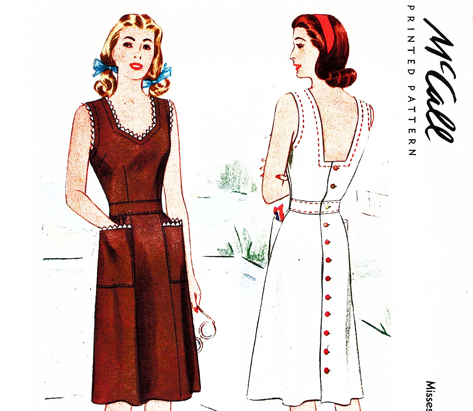 1940s sundress