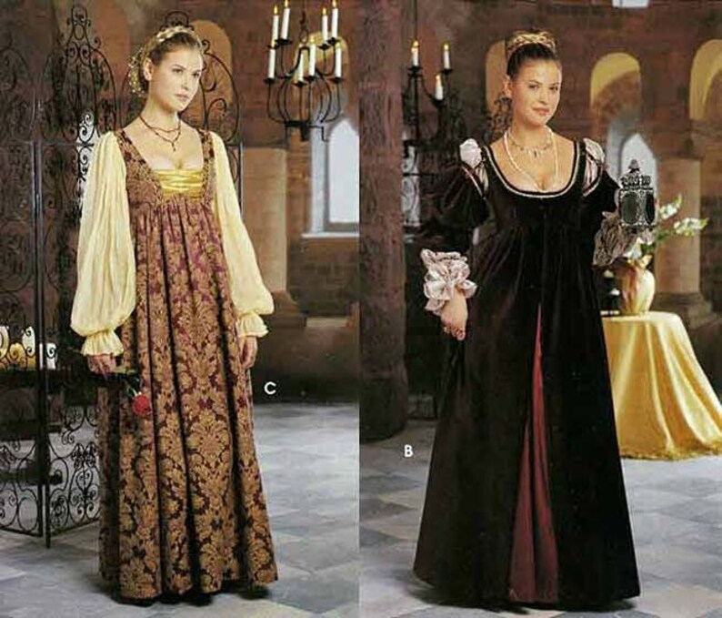 Simplicity The Ever After Dress Pattern Renaissance Wedding Gown Costume Pattern Misses Size 10 12 14 UNCUT
