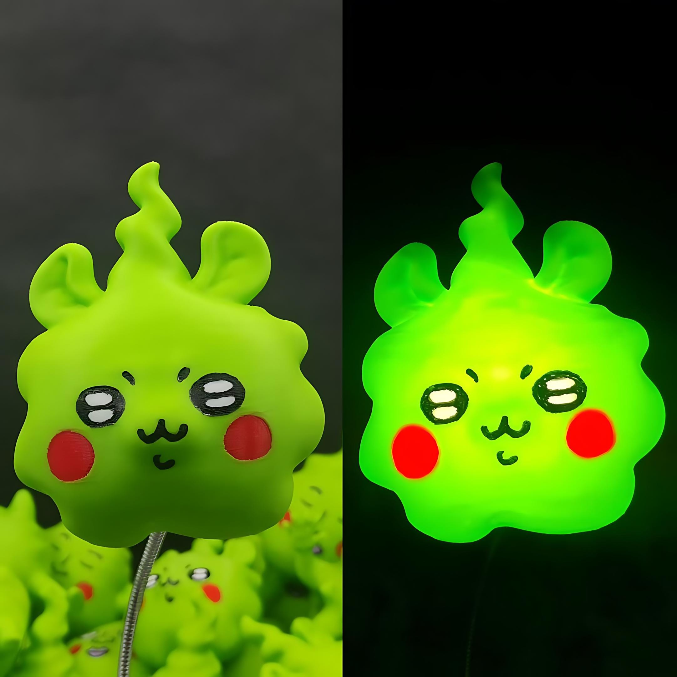 Dimple Hand-painted 3D Printed Night Light - Mob Psycho 100 Inspired ...
