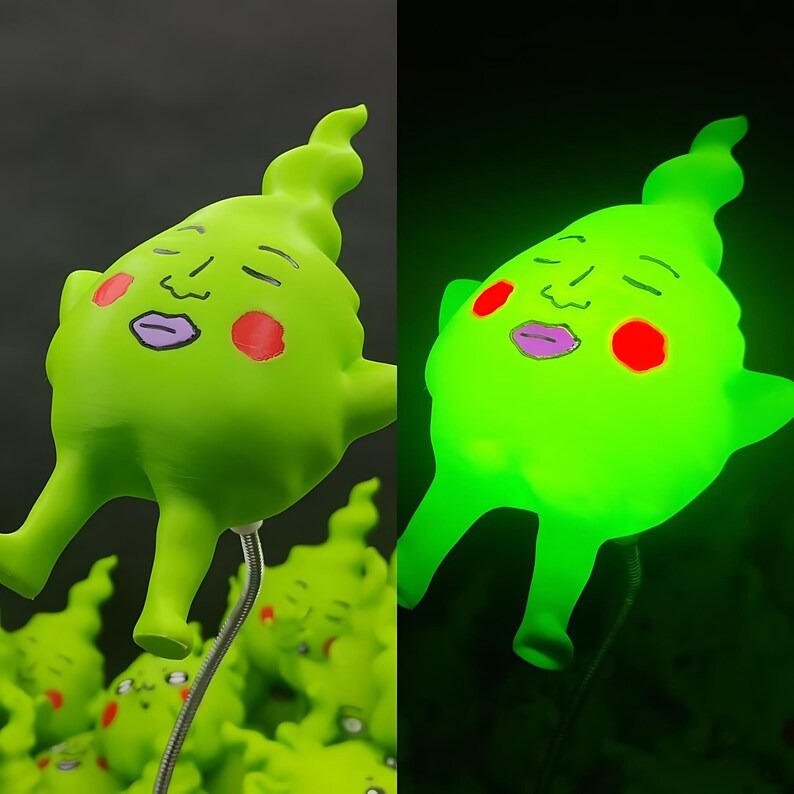 Dimple Hand-painted 3D Printed Night Light - Mob Psycho 100 Inspired ...