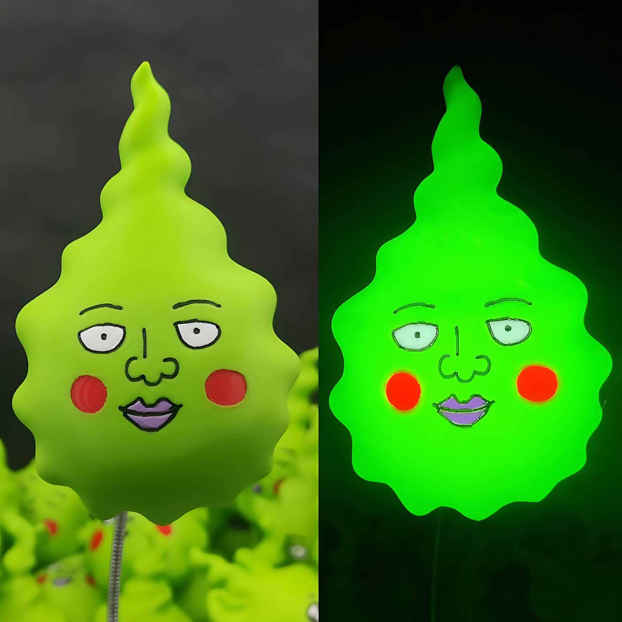 Dimple Hand-painted 3D Printed Night Light - Mob Psycho 100 Inspired ...