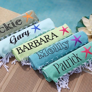 Luxurious Beach Towel, Quick Dry, Lightweight and  Sand-Free - Perfect for Travel, Pool, Yoga & Camping - Summer Essential, Bridesmaid Towel