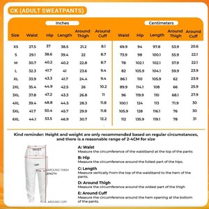 a picture of a pair of white pants with measurements