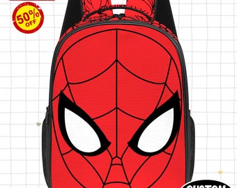 Mochila de superhéroe Spiderman, mochila de regreso a clases de Spider-Man, mochila de cumpleaños para niños, regalo de cumpleaños, bolsa de viaje divertida, regalo de regreso a clases