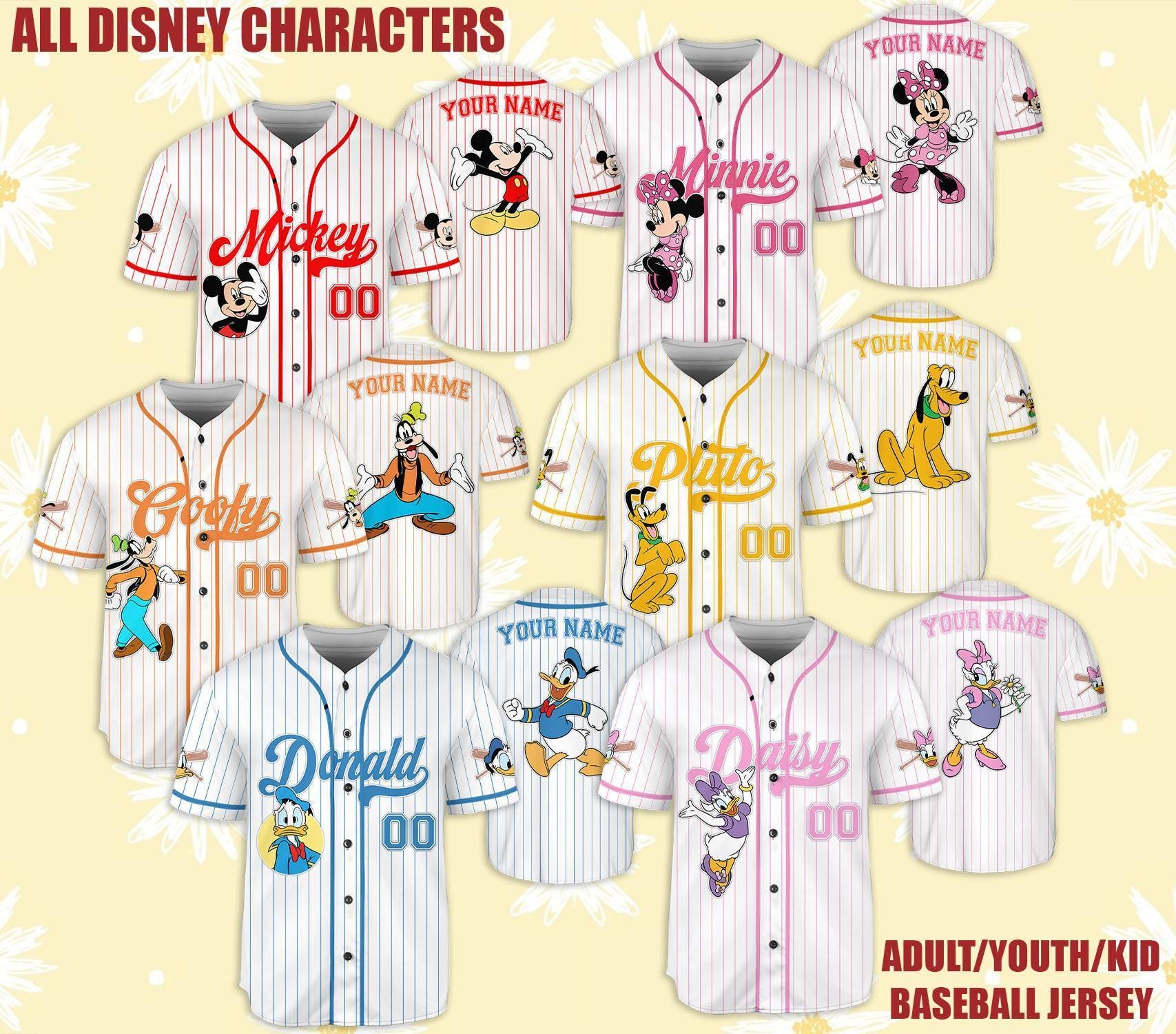 90s Disney Mickey Baseball ユニフォーム セットアップ Amazon.com