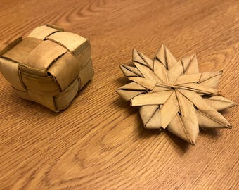 Hamster Woven Palm Leaf Toys -l