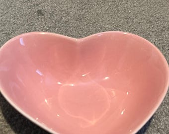 Rabbit Ceramic Heart Shape Food Bowl