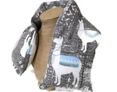 Weighted Neck Pillow Aztec Llama Alpaca Microwavable Shoulder Wrap Unscented - Lavender Flannel, Flax Seeds, hot cold therapy pack