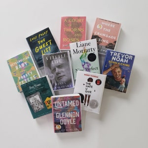 Individual Custom Mini Book - Add on for existing ornament
