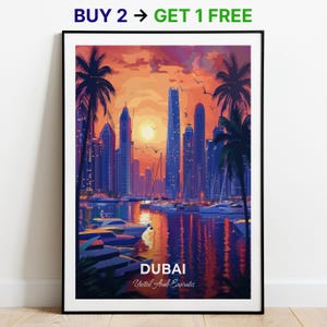 Dubai Reise Poster dubai Marina Wand Kunst Druck Vereinigte Arabische Arabische => Arabische => Arabische => Arabische => Arabische => Arabische => Arabische => Arabische => ArabischeEEra Man~ Bild Mants Kunst Poster Stadt Poster Wohnkultur Stadtbild Kunstwerk Wandbehang