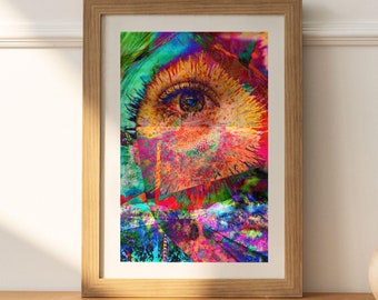Abstract Modern Art,Colourful Wall Print,Bright,Printable Wall Art,Posters,Wall Decor,Contemporary Art,Digital Download,Digital Art Print,
