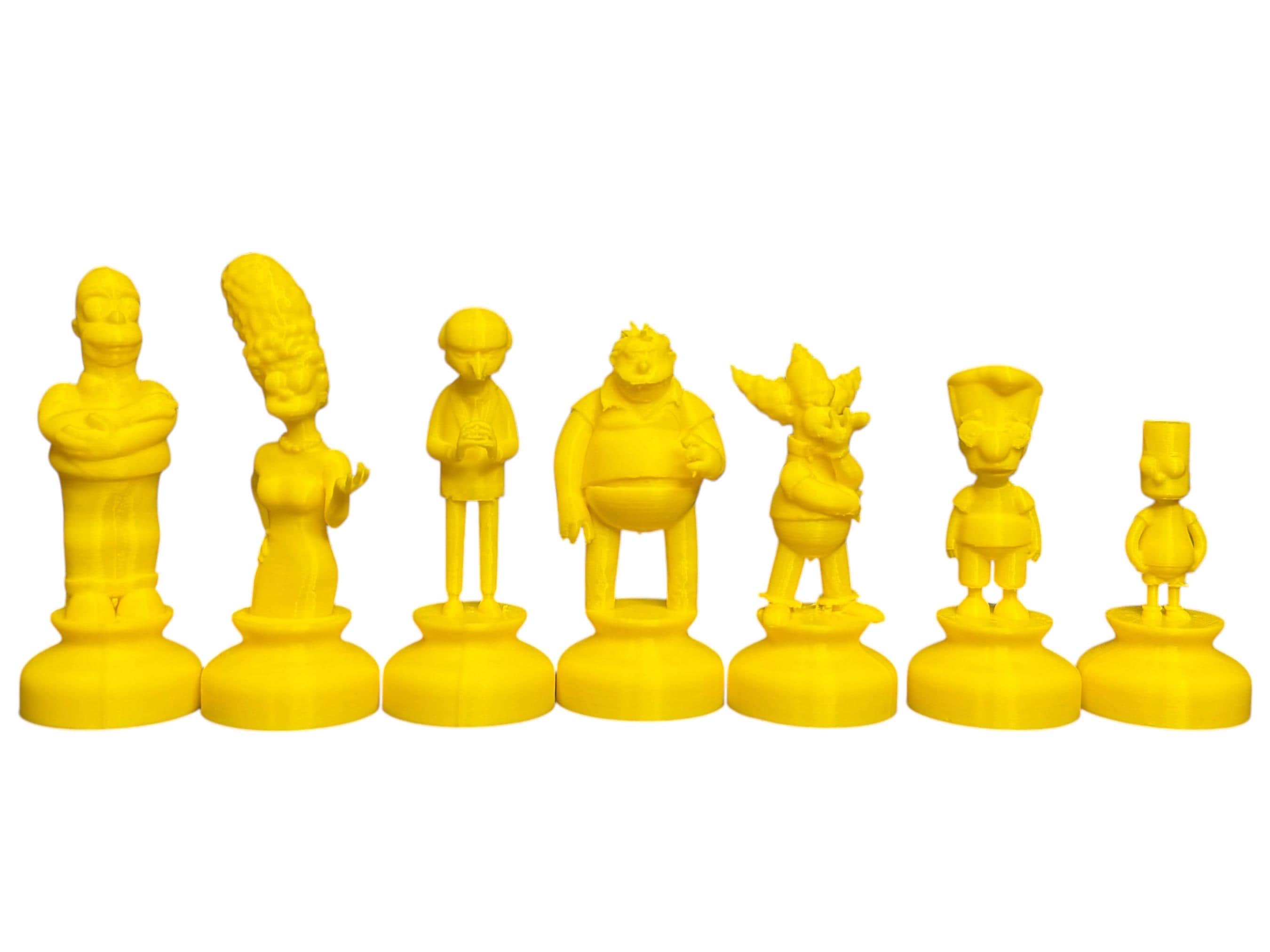 Simpsons Chess - Etsy