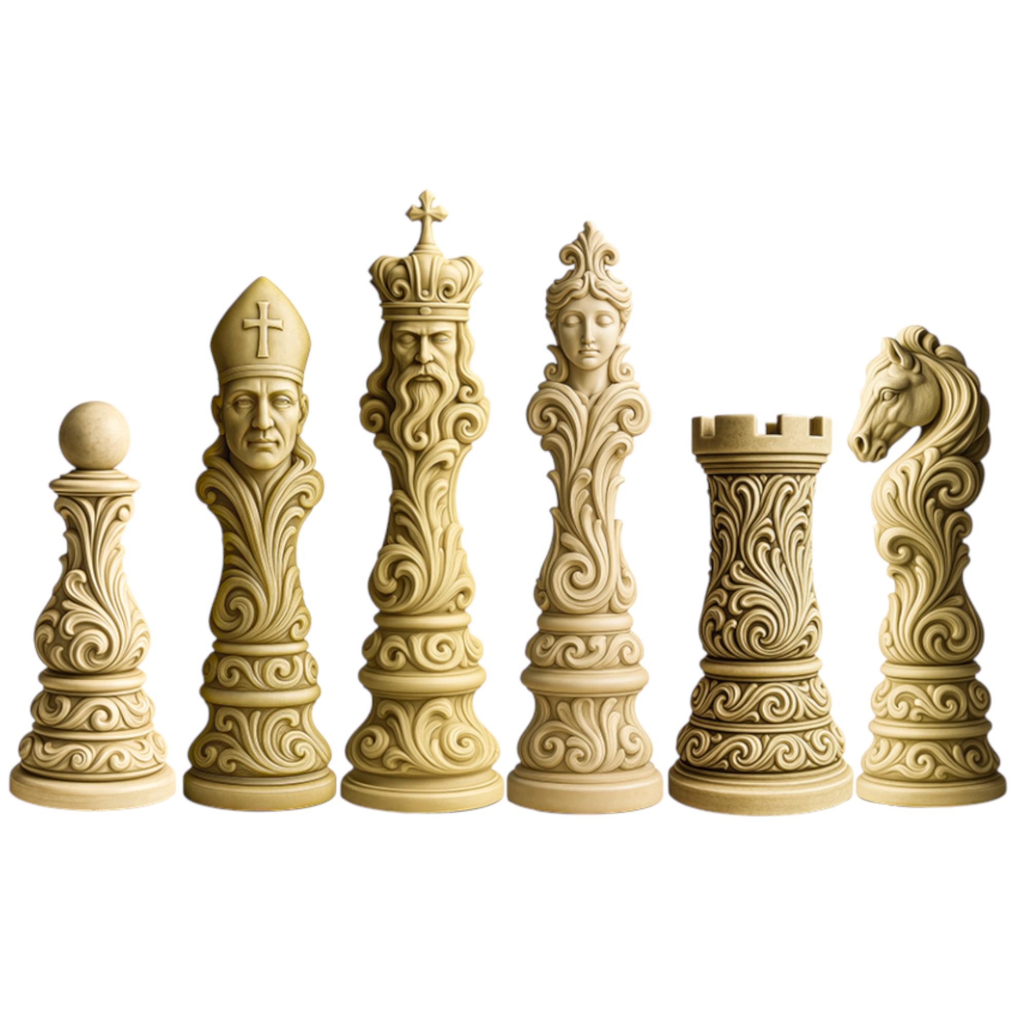 Alice in wonderland chess set - Etsy 日本