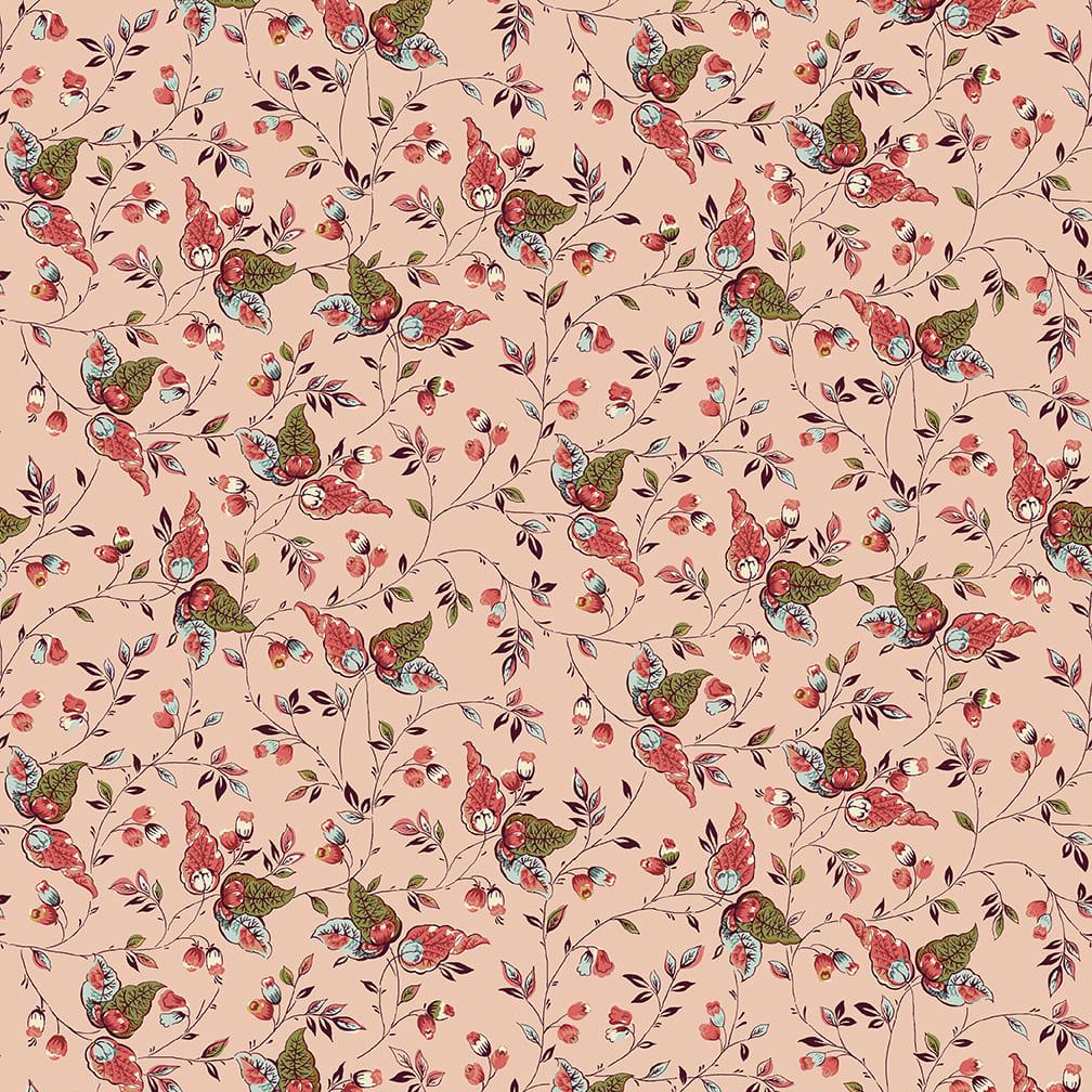 Bucklebury Chintz 3129-22 || Henry glass fabrics, Michelle Yeo