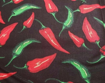 Red and Green Chili Peppers Welders Cap