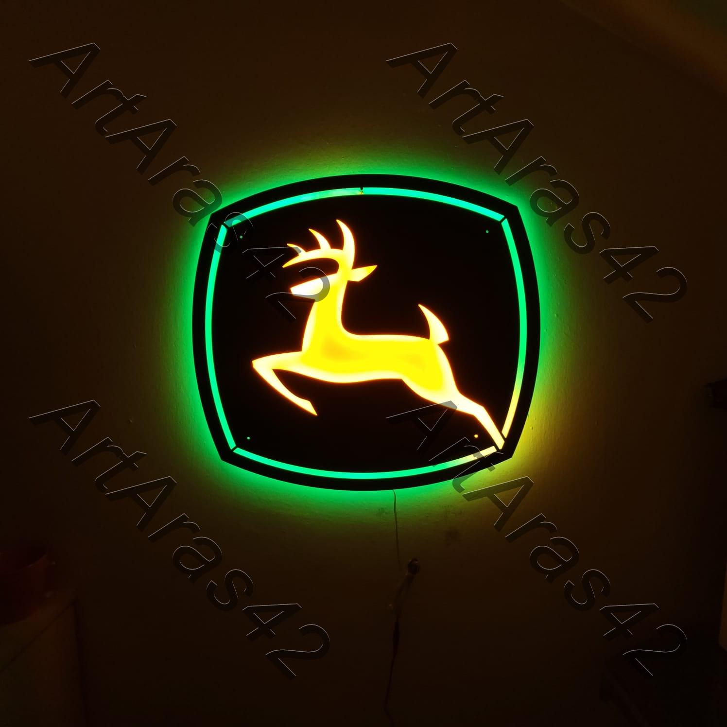 John Deere, Farmer Decor, Steel Wallart, Metal Sign, Farmhouse Wall Decor,  Tractor Sign, Jonh Deere Metal Sign - Etsy