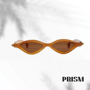 Handmade Natural Horn Cat-Eye Glasses: Vintage 60s Style Optical Frame