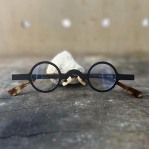 Round Stainless Steel Glasses | Steampunk Optical Frame | Unisex Geometric Eyewear | US Tariff included