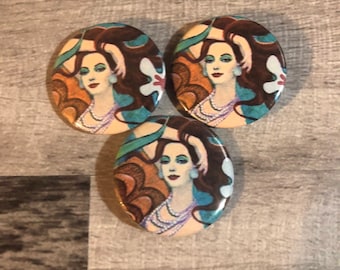 Mermaid pin