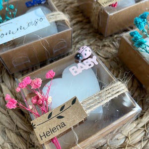 Sapone profumato personalizzato, bomboniere per gli ospiti, bomboniere per sapone per la festa nuziale, bomboniere per sapone fatte a mano