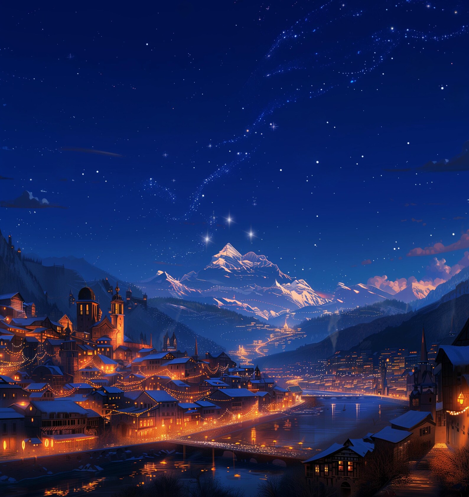 Velaris Print, ACOTAR Wall Art, the Night Court, A Court of Thorns and ...