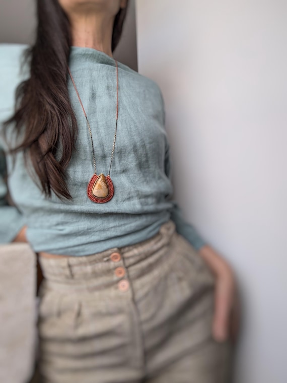 Orün : Coral Jasper