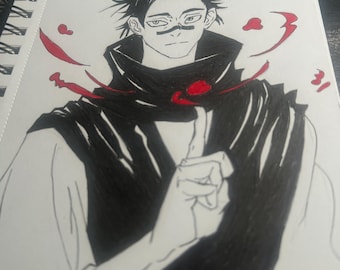 Jujutsu Kaisen - Choso Ink Illustration