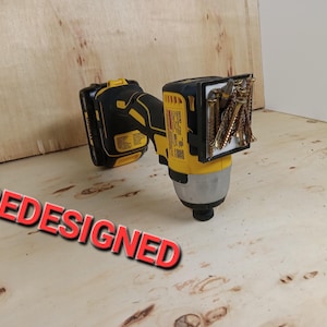 dewalt 20v max impact drill magnetic bit screw holder tray