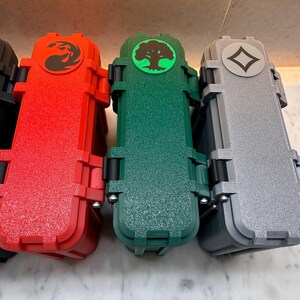 Rugged Flatpack Deck Box for Commander EDH 130 / 100 double sleeved - 18 colors! image 11