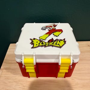 Custom Pokémon Deck Box - The PokeVault Box - 130+ cards image 3