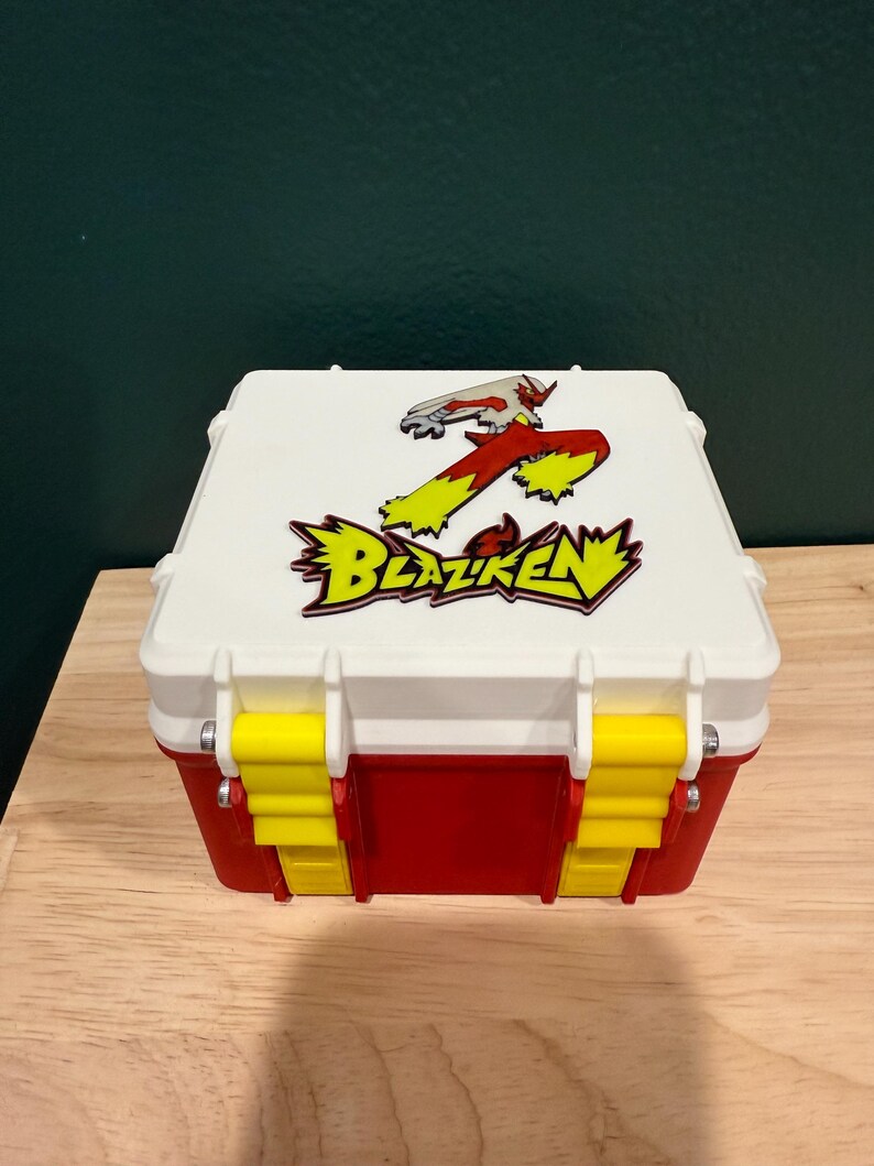 Custom Pokémon Deck Box - The PokeVault Box - 130+ cards image 3