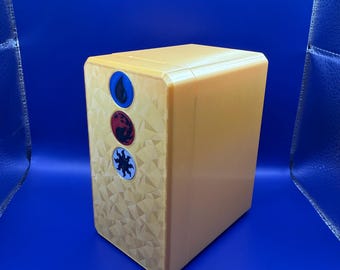 Custom Commander Deck Box MTG - Any Color Combination from Mono to WUBRG