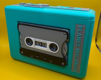 Planes Walkman Deck Box - Hatsune Miku /  Cassette Player / Walkman themed - Slim Pack - 12 colors! 120 sleeved cards capacity