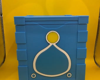 Chao Container Box - 130 card Deck Box - Storage for small items - Sonic Adventure Battle