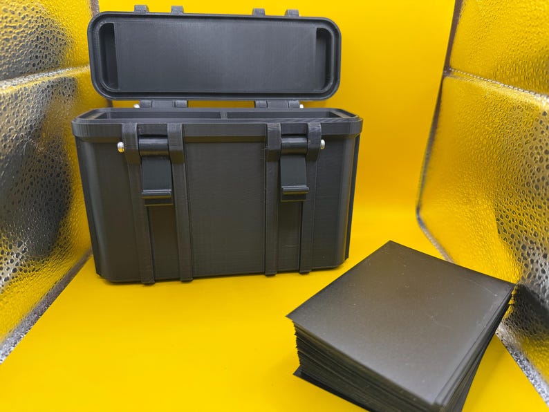 Rugged Flatpack Deck Box for Commander EDH 130 / 100 double sleeved - 18 colors! image 3