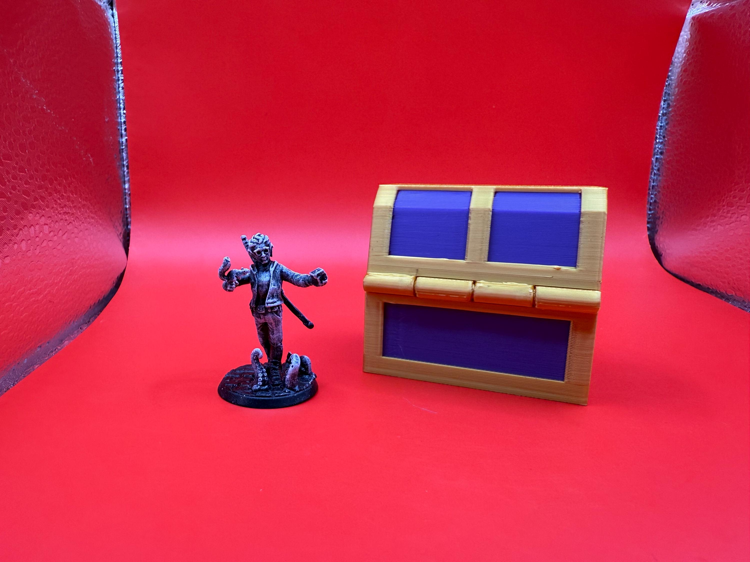 Dnd Mini Case Hero Forge / DND Mini Carrying Case / Storage Treasure Chest - 1 Inch ...