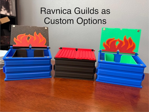 Dumpster Deck Box: MTG Card Storage Commander TCG - Etsy