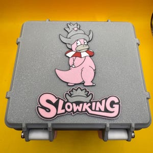 Custom Pokémon Deck Box - The PokeVault Box - 130+ cards Slowking