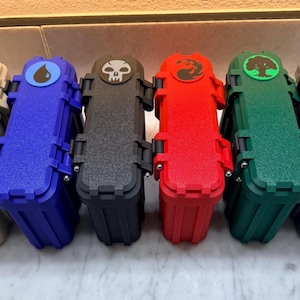 Rugged Flatpack Deck Box for Commander EDH 130 / 100 double sleeved - 18 colors!