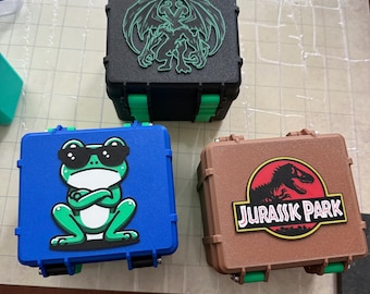 Custom Tribal Deck Box: MTG Commander EDH Card Case