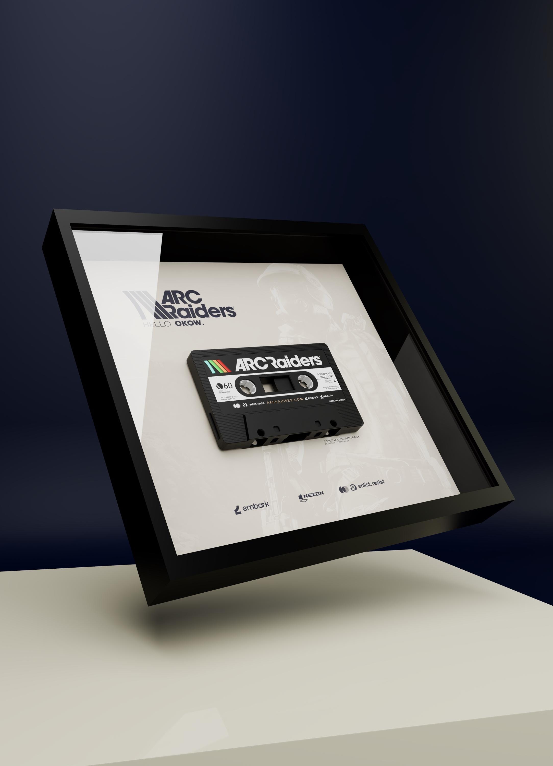 ARC Raiders – 3D Cassette Display Case | Personalized Gaming Decoration ...